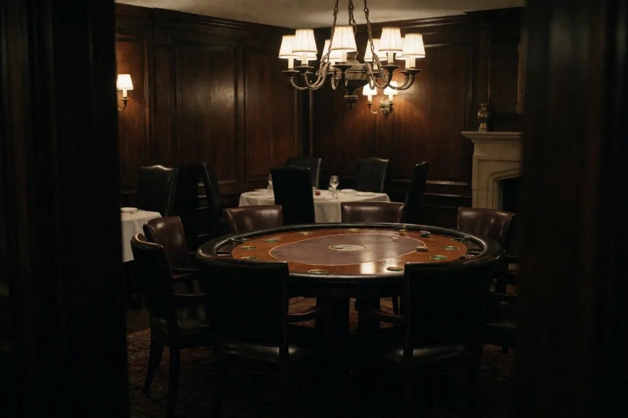 Ambiance de la salle de jeu