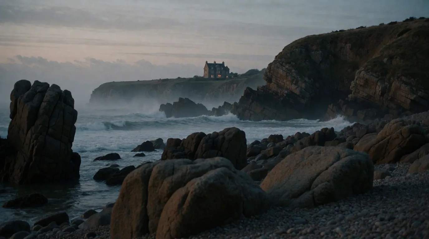 Porspoder au crépuscule